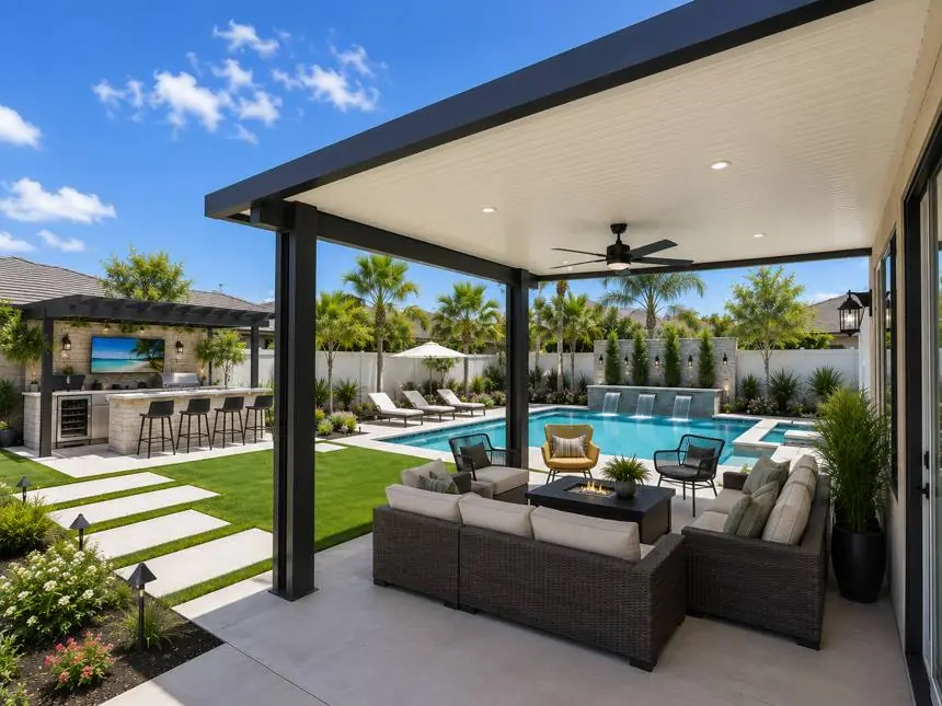 Insulated patio cover in Temecula